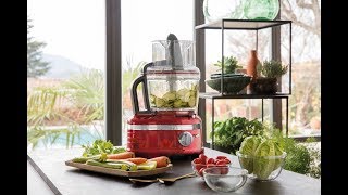 KitchenAid Artisan 4L Food Processor  How To Use [upl. by Adanama]