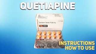 Quetiapine tablets Seroquel how to use Uses Dosage Side Effects Contraindications [upl. by Spencer]