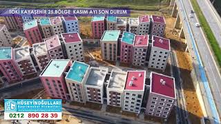 TOKİ KAYAŞEHİR 25 BÖLGE KASIM AYI başakşehir toki batı kayaşehir [upl. by Parthena243]