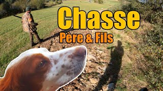 CHASSE 4K PETIT GIBIER  PERE amp FILS  FRANCE [upl. by Nodle245]