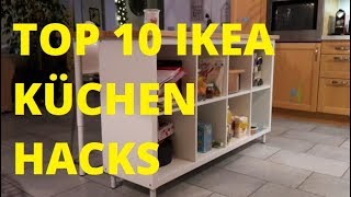 TOP 10 IKEAKüchenHACKS  DIY Kreatives für die Küche [upl. by Ailhad]