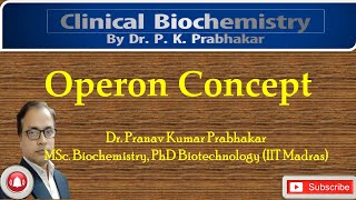 Operon Concept regulation of gene expression [upl. by Carrol]