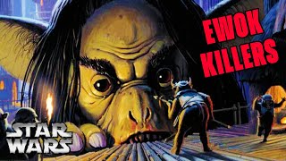 Who Were the HORRIFYING Creatures that ATE Ewoks  Star Wars Explained [upl. by Delcine]