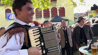 Das quotKoroski Kvintetquot spielte beim Erntedankfest auf der Oberen Fellach flott auf [upl. by Sibelle]