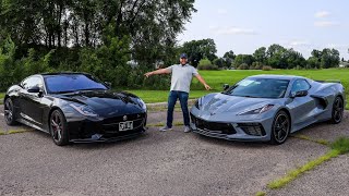 Why The Jaguar FType Is Better Than The C8 Corvette [upl. by Elbam]