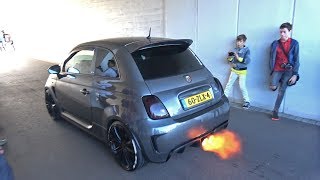 Abarth 595 Competizione Stage 4 with Capristo Exhaust System [upl. by Cruce931]