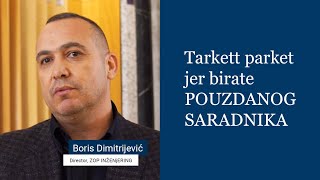 Intervju Boris Dimitrijević  ZOP Inženjering o Tarkett parketu i saradnji sa Tarkettom [upl. by Ettenim601]