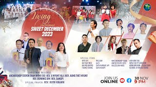 LIVING CHRISTMAS SWEET DECEMBER SPECIAL PROGRAM 2023  HWC [upl. by Allmon]