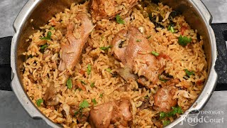 Chicken Biryani With Normal Rice Pressure Cooker Chicken Biryani Chicken Biryani [upl. by Idnis114]