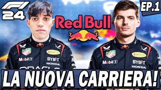 F1 24 LA PRIMA GARA UFFICIALE CON LA REDBULL EP1 [upl. by Geoff]