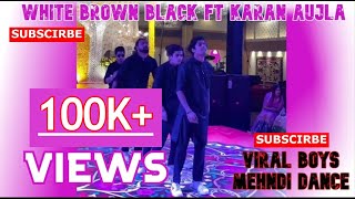 White Brown Black Dance Punjabi Boys Mehndi Dance Viral Song Dance Easy Dance Viral Mehndi Dance [upl. by Lilahk14]