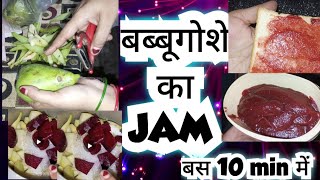 How to make JAM at home Babbugosha JAM  Nature Loves Kanchan [upl. by Ahsial721]