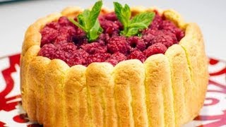 Charlotte di Lamponi  Ricetta di Tiziana Stefanelli vincitrice di MasterChef [upl. by Gilliam]