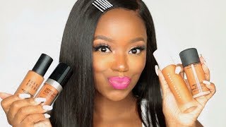 Best Foundations For My Chocolate Skin  Foundation Collection [upl. by Nosmoht]