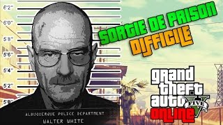 GTA 5 ONLINE  Sortie de prison FR  Français Un braquage presque parfait [upl. by Groveman]