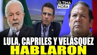 🔴👉​👉 ENTÉRATE Esto FUE Lo Que DIJERON Lula Capriles y Andrés Velasquez 🙉​🙊 [upl. by Aurora910]