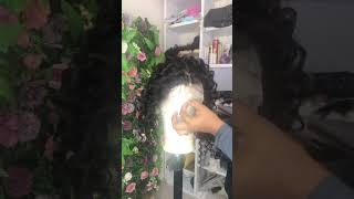 Lace placement wigmaking hairtutorials hair wigs hairstylist wigmaker [upl. by Tallou618]