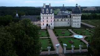 Le Berry  Le château de Valençay vu du ciel [upl. by Gnex523]