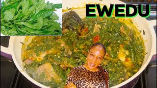 HOW TO MAKE DELICIOUS EWEDU ADEMEMOLOKHIA SOUP  IGBO STYLE YOU WILL ASK FOR MORE [upl. by Burr370]