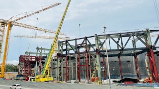 OBRAS EN EL CAMP NOU A 220824 Hormigonados Nuevos VoladizosFani Vlogs [upl. by Odlanier956]