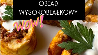 Obiad KETO WYSOKOBIAŁKOWY • rolada [upl. by Brace]