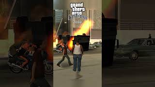 EXITING BUS IN MIDAIR GTA EVOLUTION TomsGTACenter gta gtav gta5 gtasanandreas gta4 gaming [upl. by Ylro]