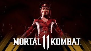 Mortal Kombat 11  Kold War Skarlet Skin Showcase [upl. by Natsirhc]