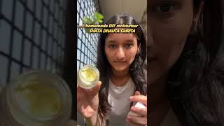 DIY ghee moisturiser for my GUA SHA routine guashamassage explore diy shots facial [upl. by Nnek16]