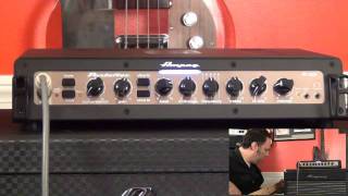 Ampeg PF500 Bass Head  Tone Settings  Rock [upl. by Alegre]