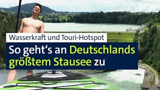 Deutschlands größter Stausee Der Forggensee zwischen Wasserkraft und Hotspot I BR24 vor Ort [upl. by Stclair]