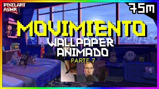 🎨🎧Creando un Wallpaper animado en Pixelart ASMR Parte 7 [upl. by Adekram]