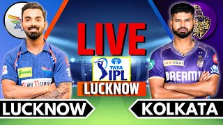 IPL 2024 Live KKR vs LSG Live Match  IPL Live Score amp Commentary  Kolkata vs Lucknow  Innings 2 [upl. by Nina700]