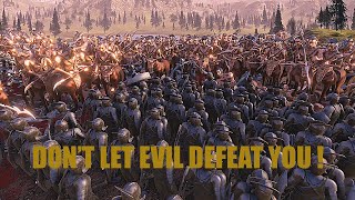 DONT LET EVIL DEFEAT YOU   ULTIMATE EPIC BATTLE SIMULATOR [upl. by Yotal]