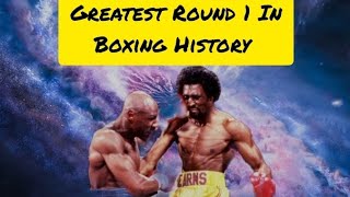 Hearns vs Hagler Greatest Round 1 In Boxing History [upl. by Westlund580]