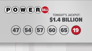 14B Powerball jackpot winning numbers [upl. by Krahling]