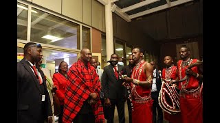 Apostle Joshua Selman Arrives Nairobi Kenya like a royal  A Man Helped by God [upl. by Acyssej]