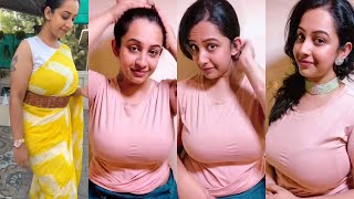 Malayalam actress sowbhagya venkitesh latest hot photoshoot video💋🔥 [upl. by Strephon]