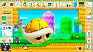 Super Mario Maker 2 NSMB2 Theme  All Bosses Course Maker Experiment [upl. by Silberman98]