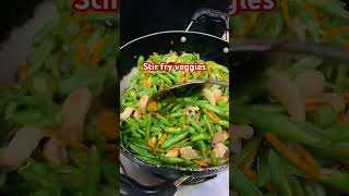 Stir fry veggies [upl. by Sapphire]