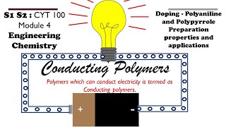 Conducting Polymers  S1 S2 Engineering Chemistry KTU Notes CYT100S2CH [upl. by Latsyrcal580]