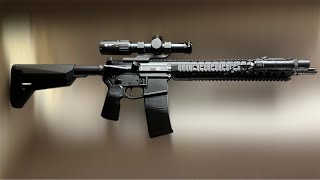 Best Budget AR15  PSA Sabre Quad Rail 137 [upl. by Aikemehs]