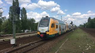 Grün gelber roter und weißer Mix vom Bahnhof Jungfernheide in Berlin [upl. by Fairfield]