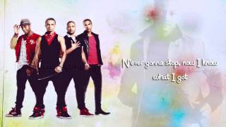 JLS  Never Gonna Stop Lyrics Video [upl. by Griffie]