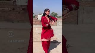 Hauli hauli gidhe vich nach patlo😚 dance punjabisong song love duet [upl. by Etolas]