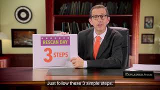 How to Rescan Your TV and Converter Box [upl. by Yelsehc]