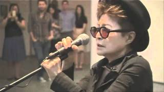 Yoko Ono Screaming at Art Show Original [upl. by Ldnek]