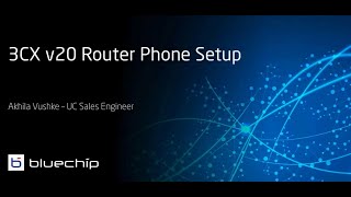 Setting Up an SBC Router Phone for 3CX V20 StepbyStep Guide [upl. by Keiryt]