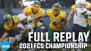 North Dakota State vs Montana State 2021 FCS championship  FULL REPLAY [upl. by Lennor]