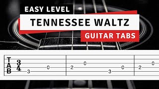 Learn Tennessee Waltz  Guitar Tabs Easy Tutorial [upl. by Lory]