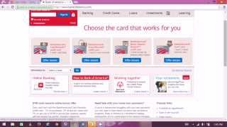 wwwBankofamericacom  Bankofamerica Online Banking  Bankofamericacom [upl. by Guenna964]